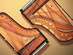 Two Pianos in One